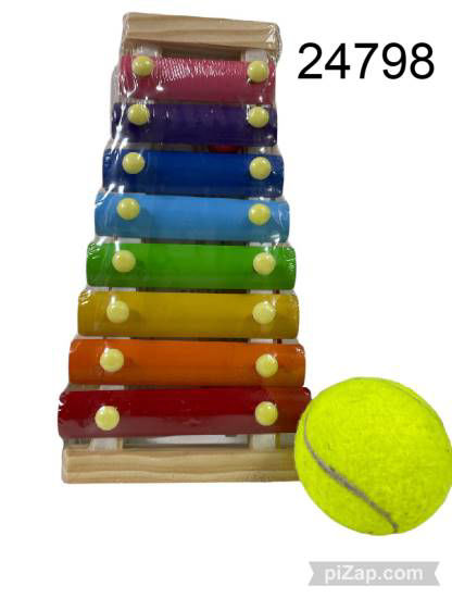 Imagen de XILOFON DE MADERA 8 NOTAS 6.25